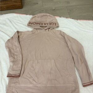 lululemon athletica Pink Sweater Hoodie